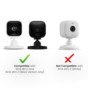 Designed specifically for the Blink Mini 1 and Mini 2