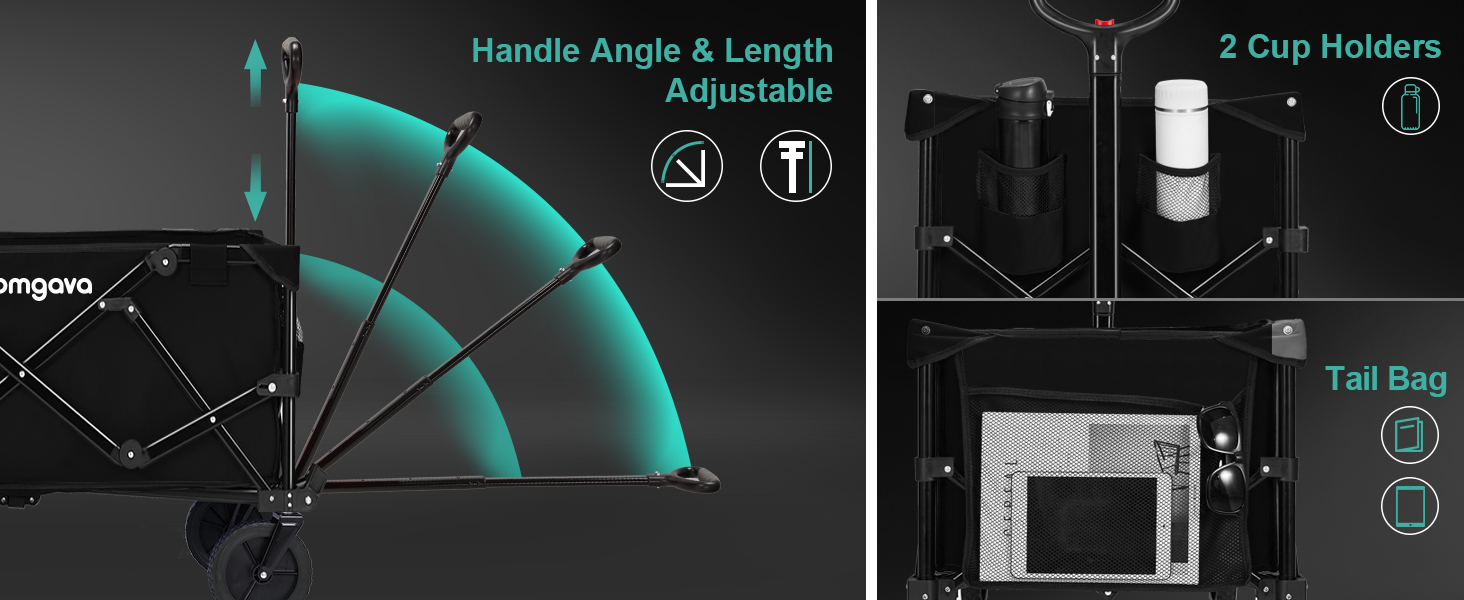 Collapsible Folding Wagon Cart