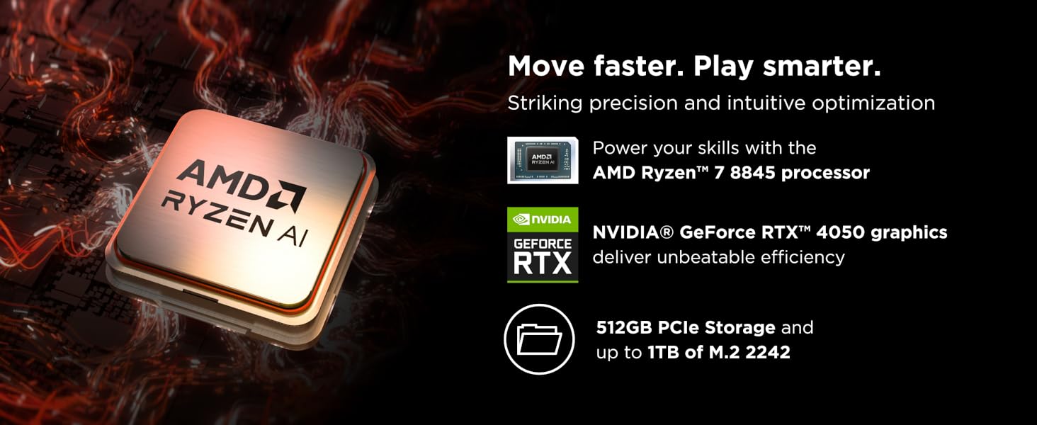 Lenovo LOQ is a high powered gaming laptop with AMD Ryzen 1 8845 processor