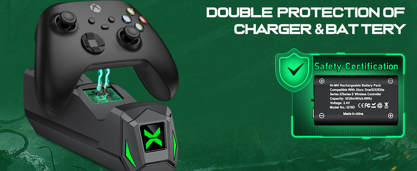 xbox Controller Rechargeable Battery Packs 